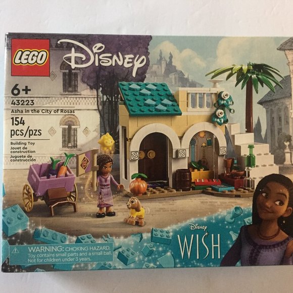 NEW Lego Disney Wish Asha in the City of Rosas Set #43223 - 154 Pieces - Picture 1 of 8